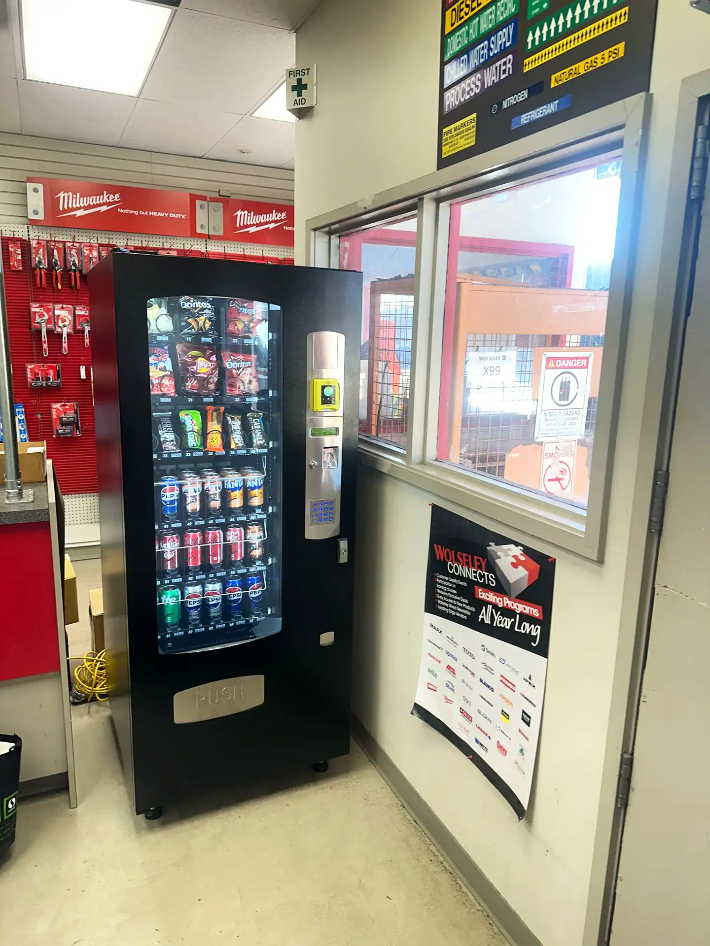 Vending machine, vancouver, bc, surrey memorial hospital